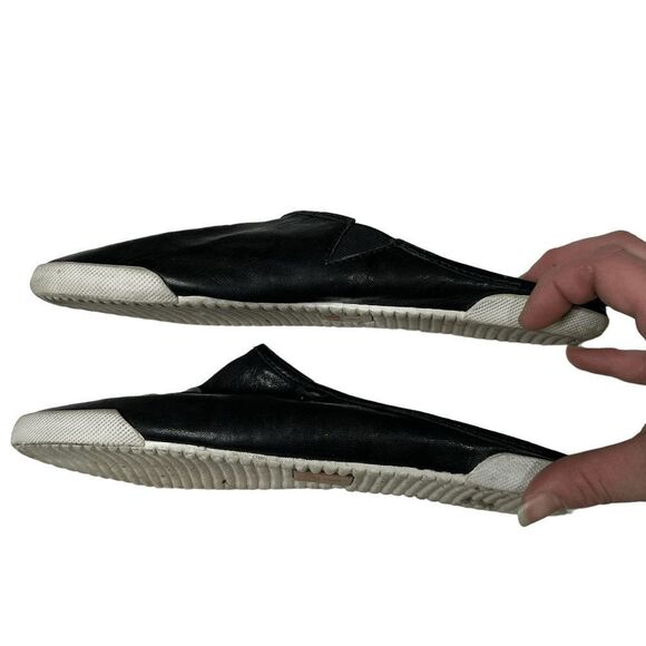 Frye Melanie mule black 8 clog - Picture 3 of 10